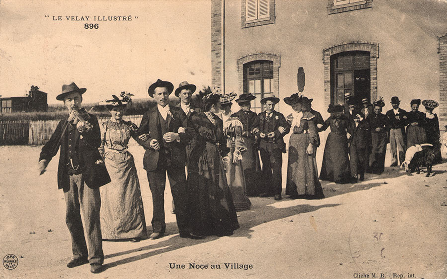 Une noce en Velay.